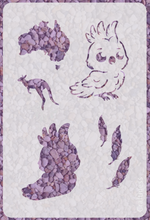 Load image into Gallery viewer, 1090 Cockatoo Stencil