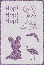 Load image into Gallery viewer, 1093 Kangaroo Stencil