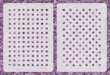 Load image into Gallery viewer, 3mm Dots Stencil - Multiple Size Options