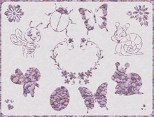 Load image into Gallery viewer, Garden Cuties Stencil Collection