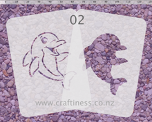 Load image into Gallery viewer, Ocean Cuties 1 Stencil Collection