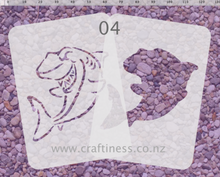 Load image into Gallery viewer, Ocean Cuties 1 Stencil Collection