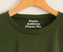 Load image into Gallery viewer, Iron on Name Labels