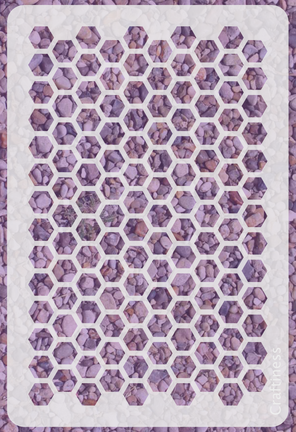 0959 - Honeycomb Pattern - 2 Sizes