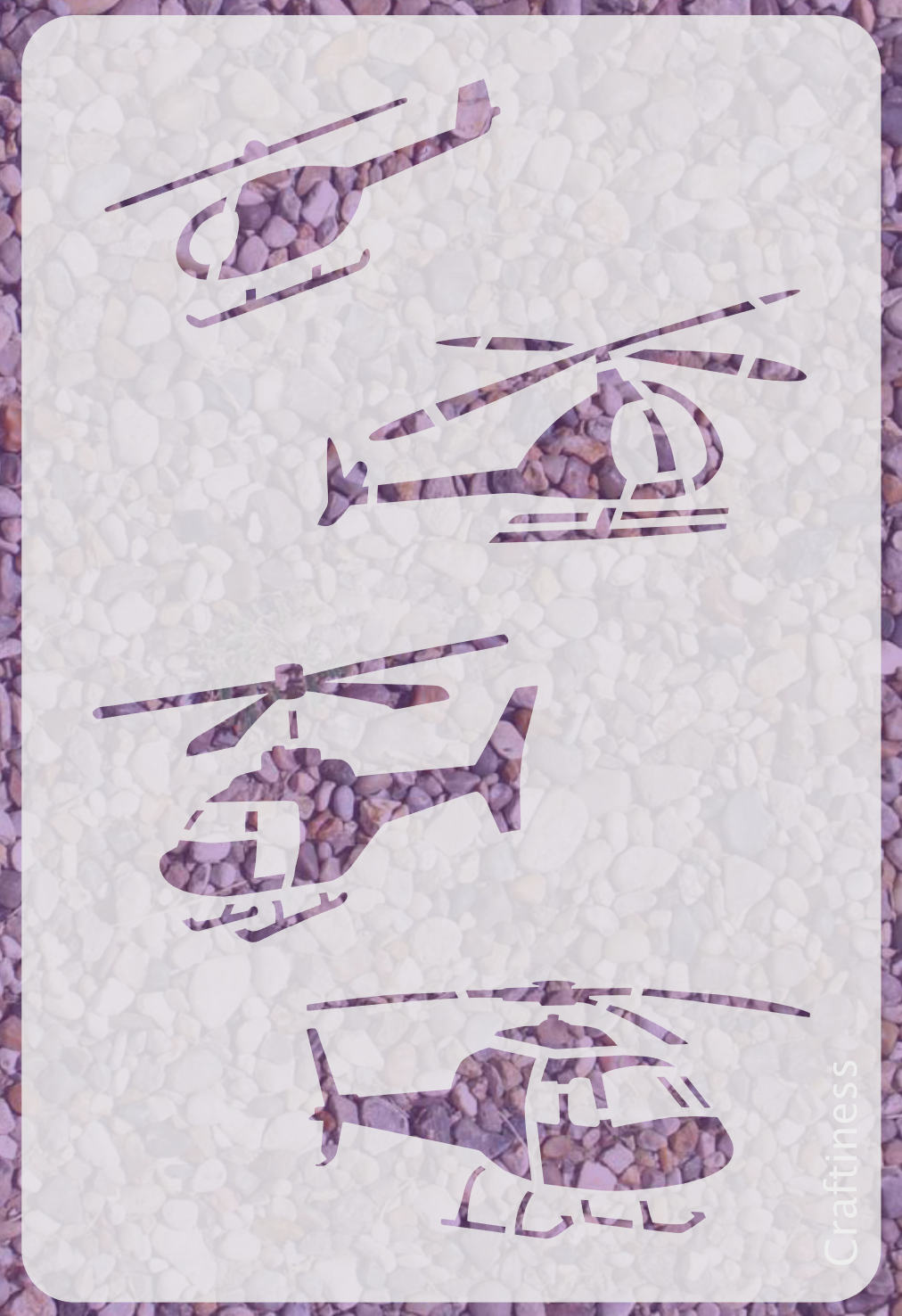 0980 - Helicopters Stencil