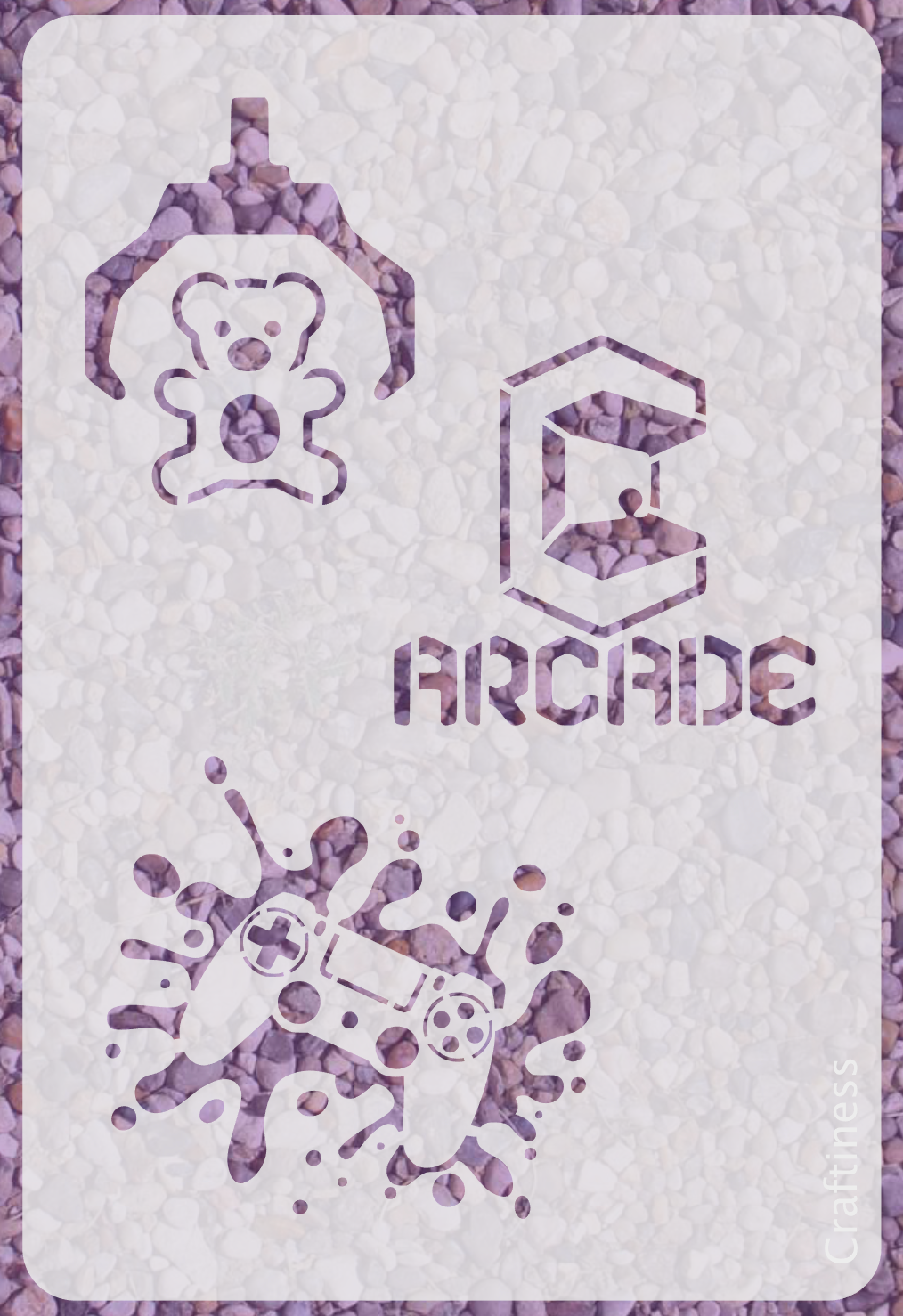 1036 Gaming Stencil