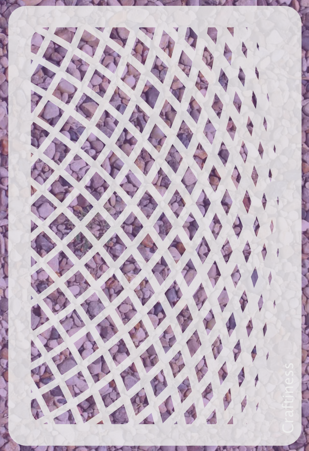 0990 - Mesh Squares Stencil