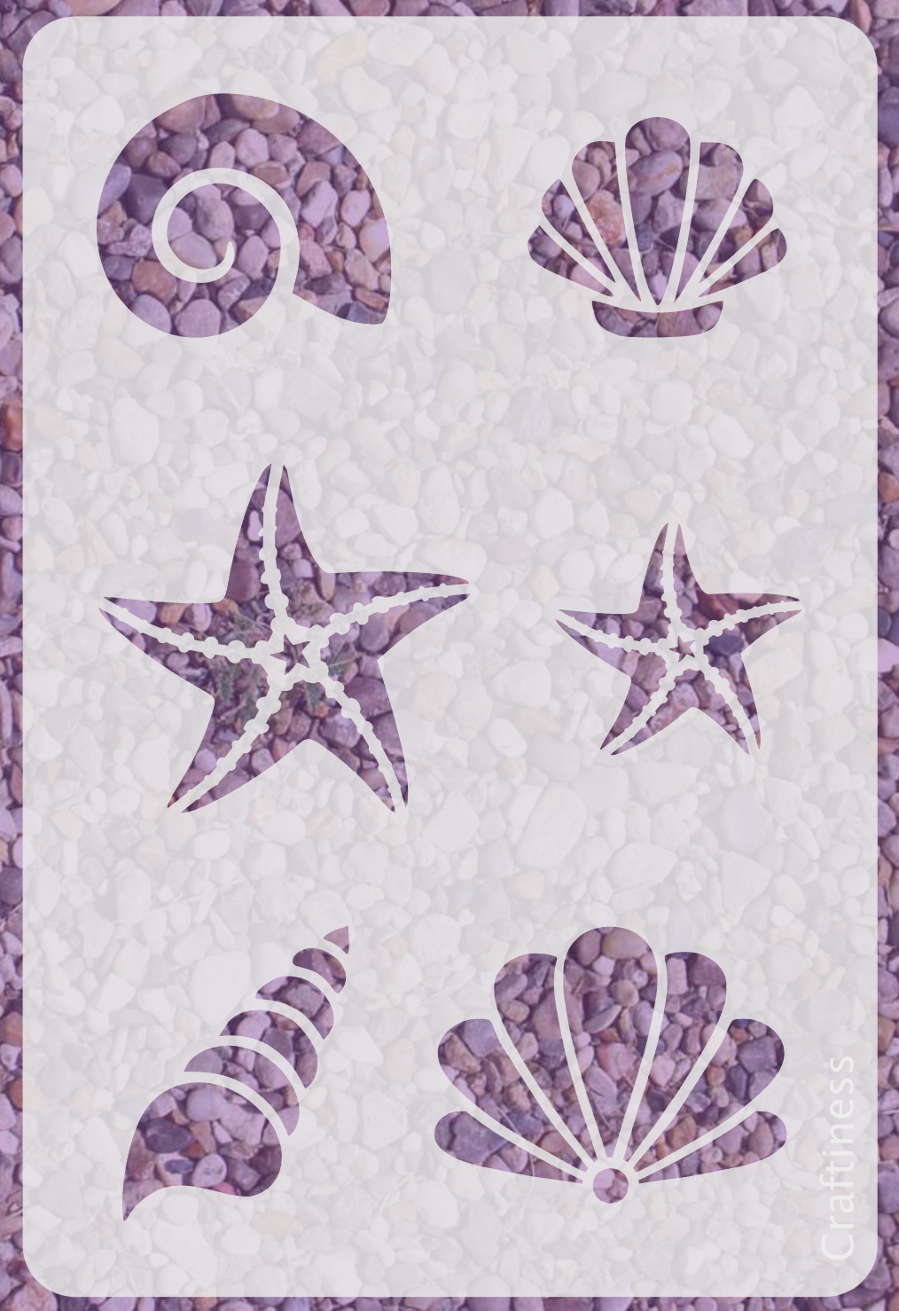 Seashells Stencil