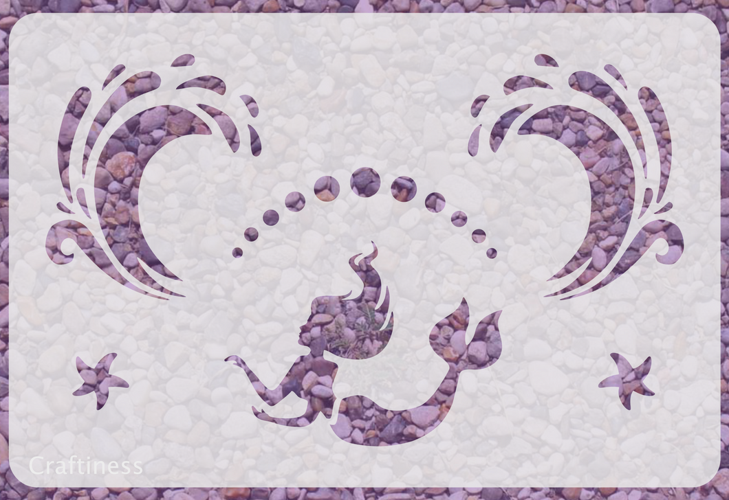0995 - Mermaid Stencil