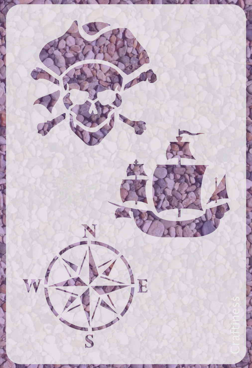 0979 - Pirates Stencil