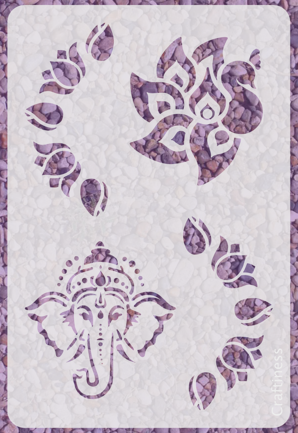 1042 - Diwali Stencil 3