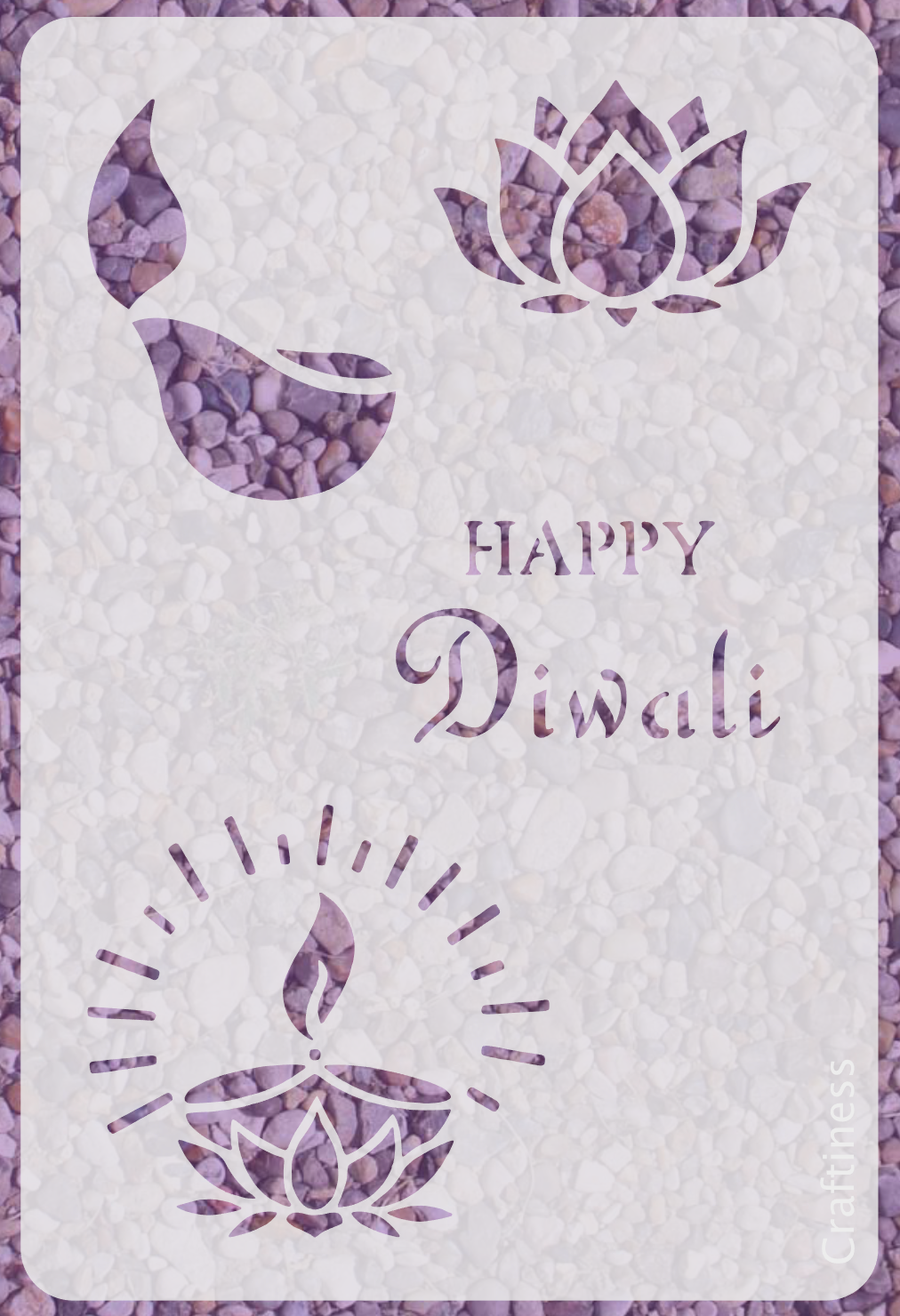 1041 - Diwali Stencil 2
