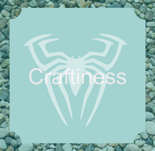 Load image into Gallery viewer, Spider Glitter Tattoo Stencil 5pcs
