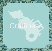 Load image into Gallery viewer, Bulldozer Glitter Tattoo Stencil 5pcs
