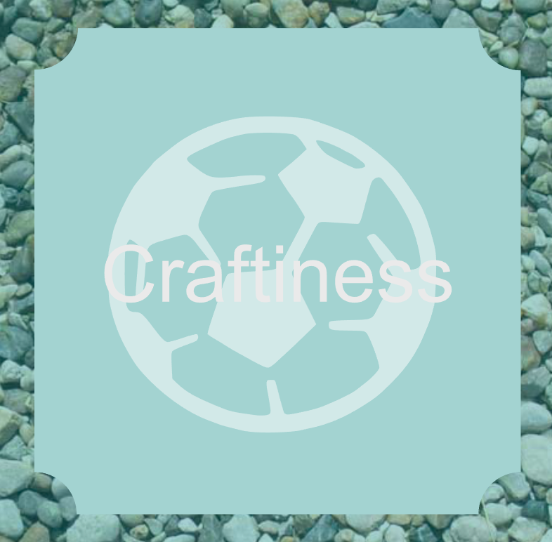 Soccer Ball Glitter Tattoo Stencil 5pcs