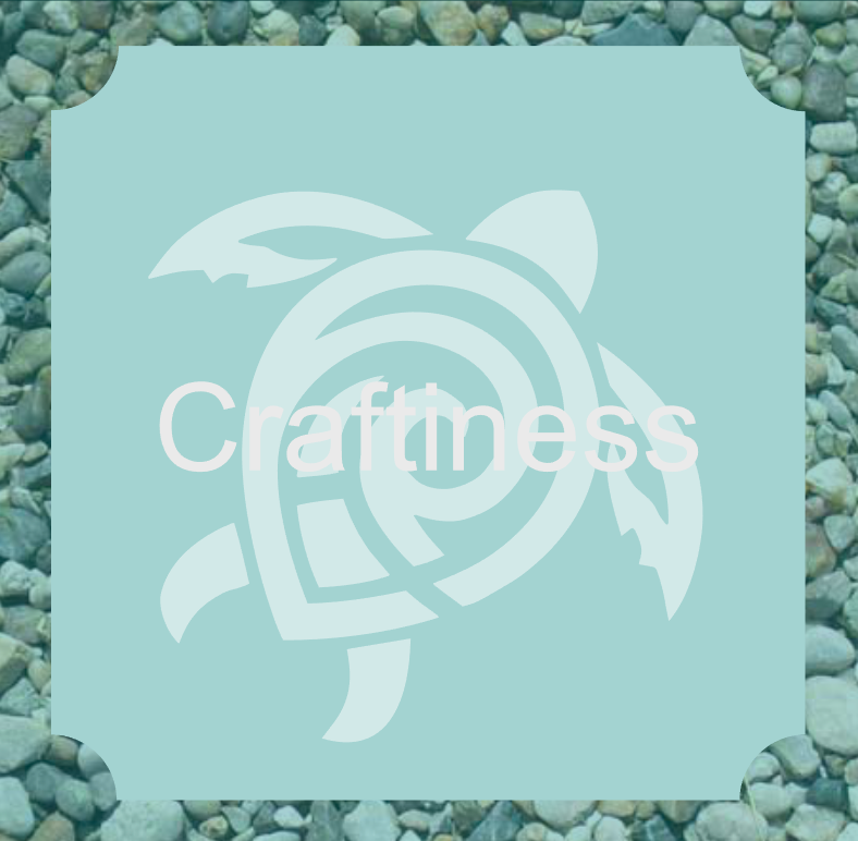 Turtle Glitter Tattoo Stencil 5pcs