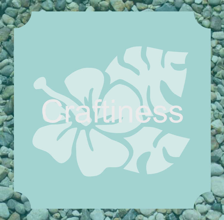 Hibiscus Flower Glitter Tattoo Stencil 5pcs