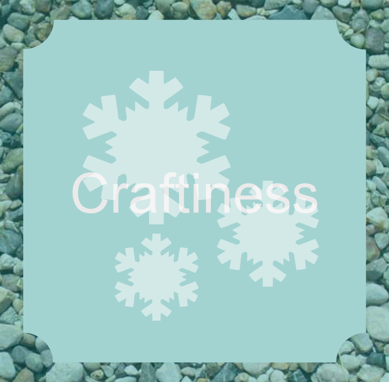 Snowflakes Glitter Tattoo Stencil 5pcs